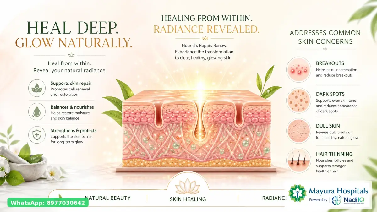 Acne, Pigmentation & Hair Fall: Ayurvedic Skin & Hair Solutions