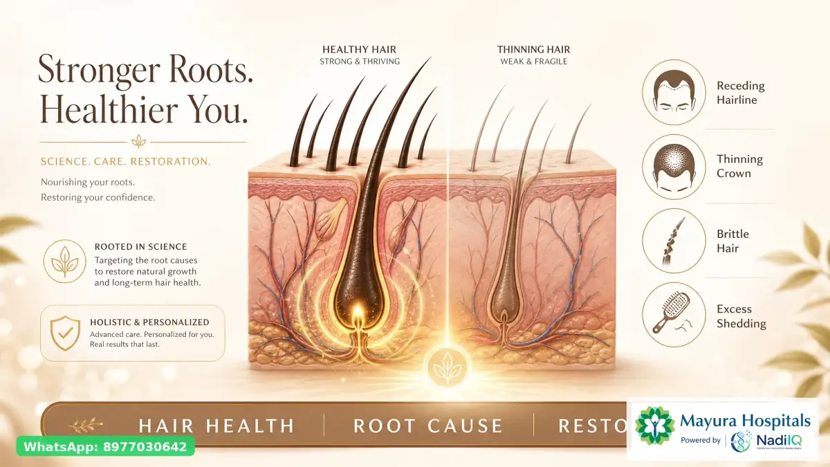 Hair Fall: Why Your Hair Is Thinning & How to Stop It from the Root