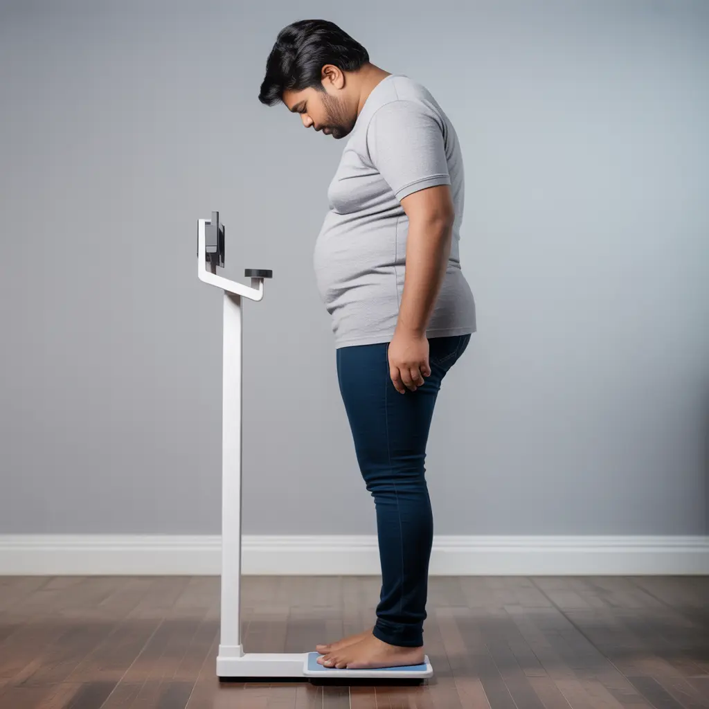 Weight gain despite dieting