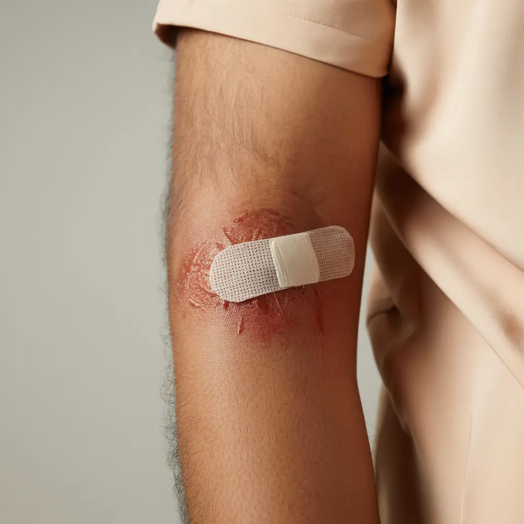 Wounds that heal slowly