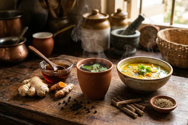 Anti-inflammatory Indian foods for allergy and sinusitis healing