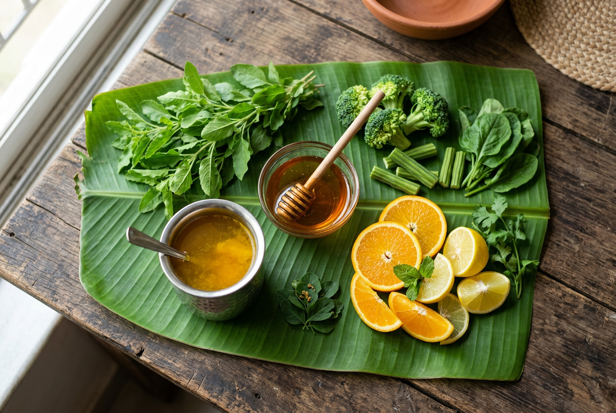 Indian lung-healthy foods for respiratory wellness