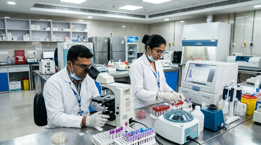 AI-Analyzed Diagnostic Lab