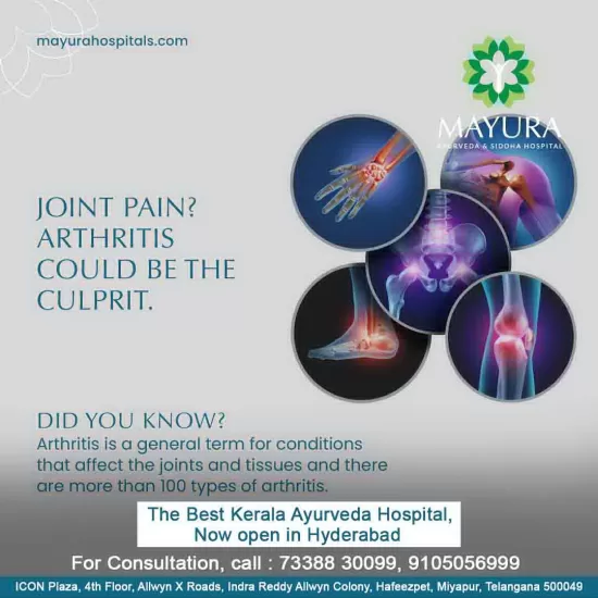 Ayurvedic treatment for suffering from joint problems