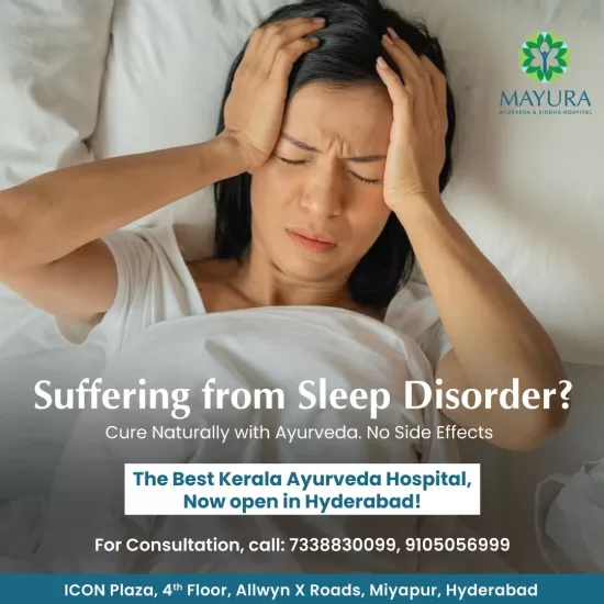 Ayurvedic treatment for suffering from sleeping disorders